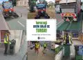 Colaj cu salubrizare stradală și curățenie publică în Turda