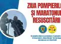 Afiș Ziua Pompierilor și Maratonul Resuscitării Cluj-Napoca
