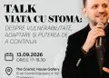 Afiș pentru talk cu Stoma la Cluj-Napoca