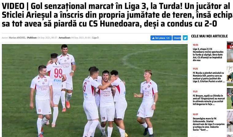 vice versa Phobia Isaac TurdaNews - Golul senzațional al lui Claudiu Vereș, transmis în direct de  TurdaNews, preluat în presa națională!