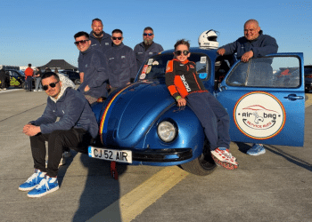 „Gloria” din Turda face spectacol la nivel național: Locul 2 la RoDrag Arad pentru legendara Broscuță de 560 CP