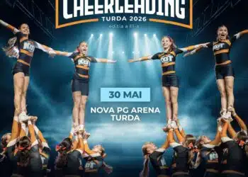 Elita Cheer Sport-ului din România se reunește la Turda: Campionatul Național transformă Nova PG Arena în epicentrul energiei și al performanței
