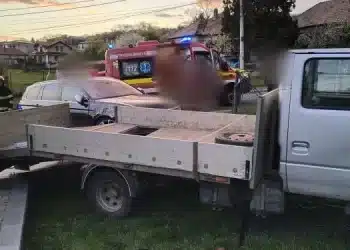 A suferit un infarct la volan!