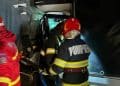 Două autoutilitare s-au ciocnit pe autostrada A10!