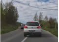 Ruleta rusească pe drumurile din Cluj: Depășire la limită în Sălicea, surprinsă de camerele de bord
