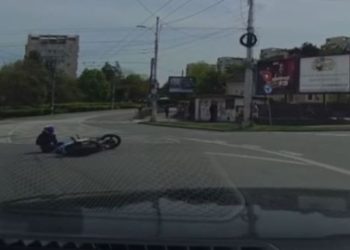 Vineri neagră pentru motocicliști în Cluj-Napoca: Trei accidente într-o singură zi
