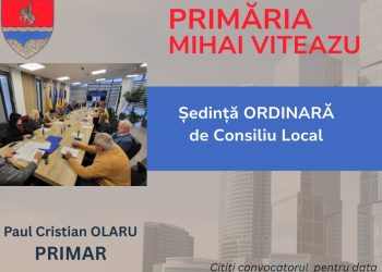 Joi, 30 Aprilie 2026, se dezbate bugetul local al comunei Mihai Viteazu